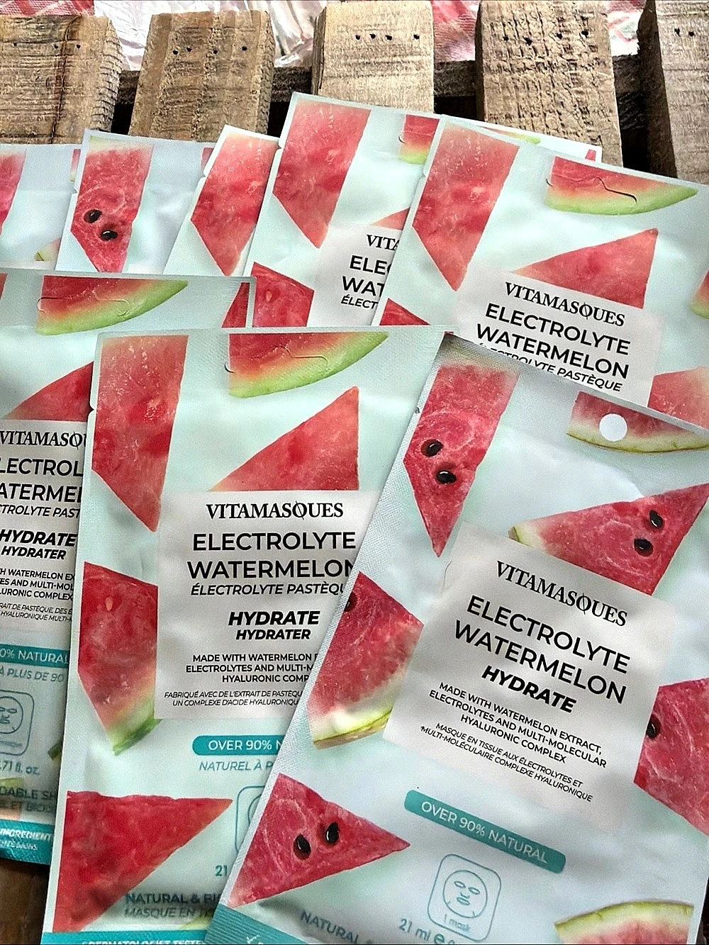 VITAMASQUES Electrolyte Watermelon Hydrating Sheet Mask (8)